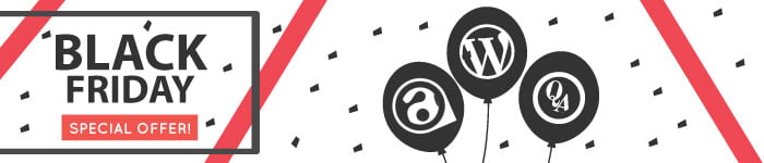 Website Development service Black Friday 2018