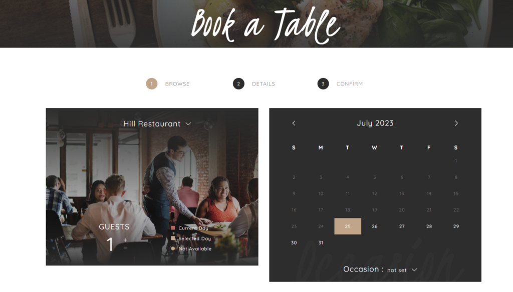 Online Reservation System
