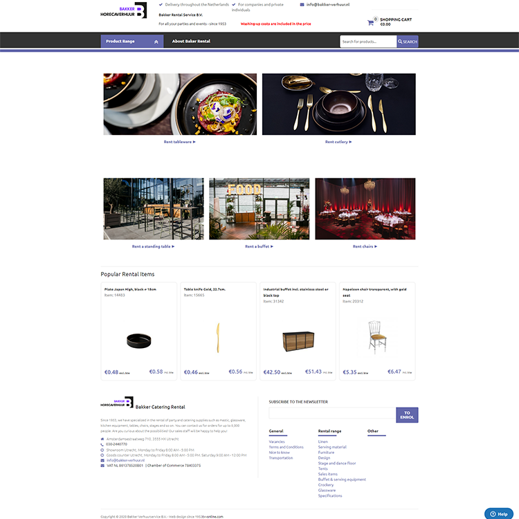 Verhuurbedrijf G Bakker en Zn bv