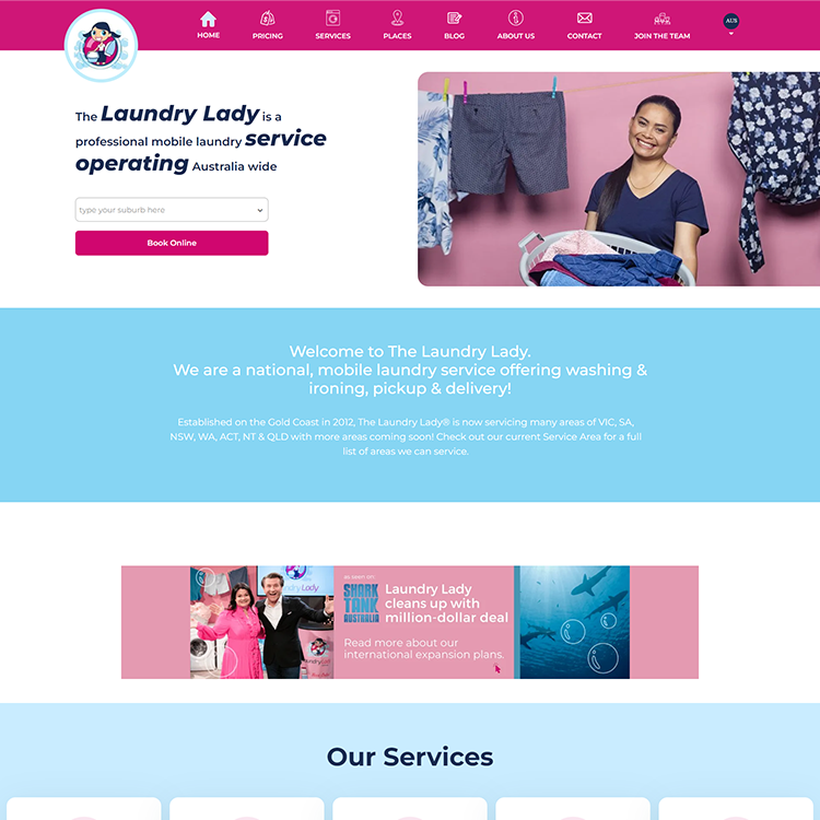 Laundry Lady Portfolio