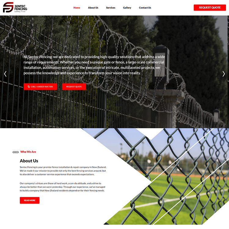 Sentec Home Page