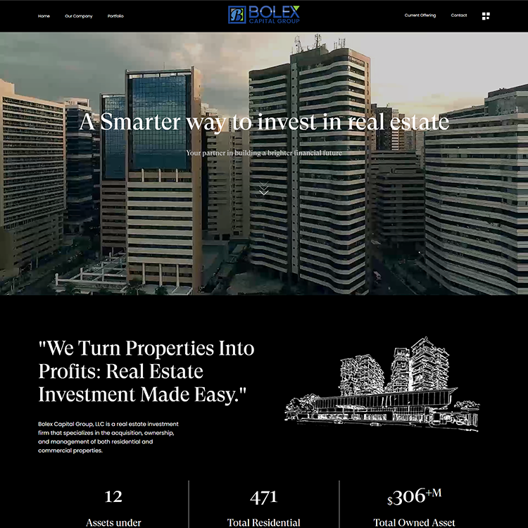 Bolex Capital Group web development