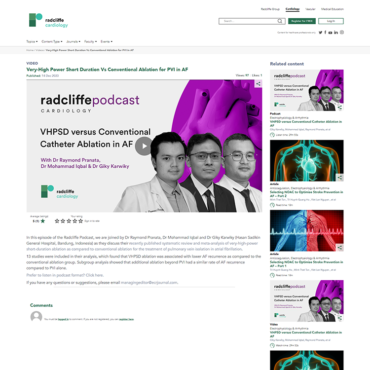 RedCliffe Cardiology Poadcast