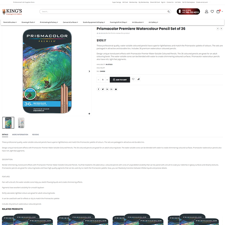 King’s Art and Framing Gallery