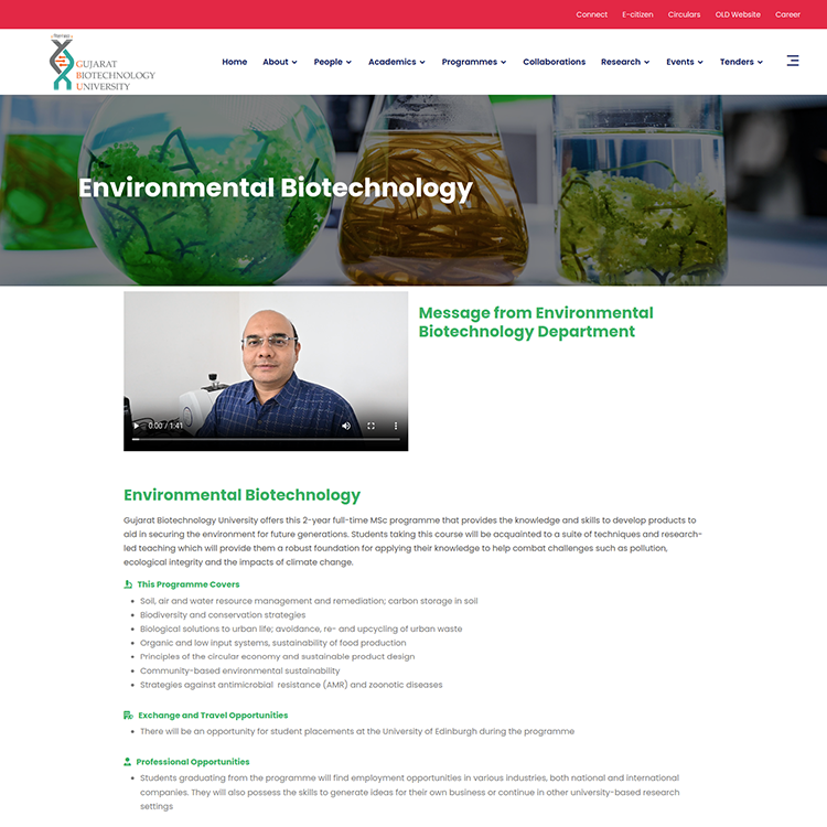 Gujarat Biotechnology University (GBU)