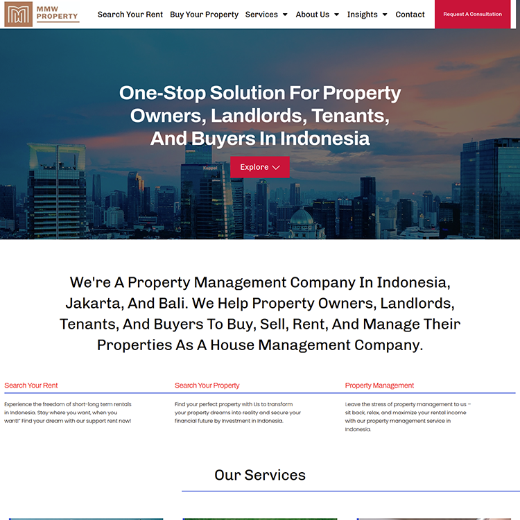 MMW Property Indonesia - Case Study