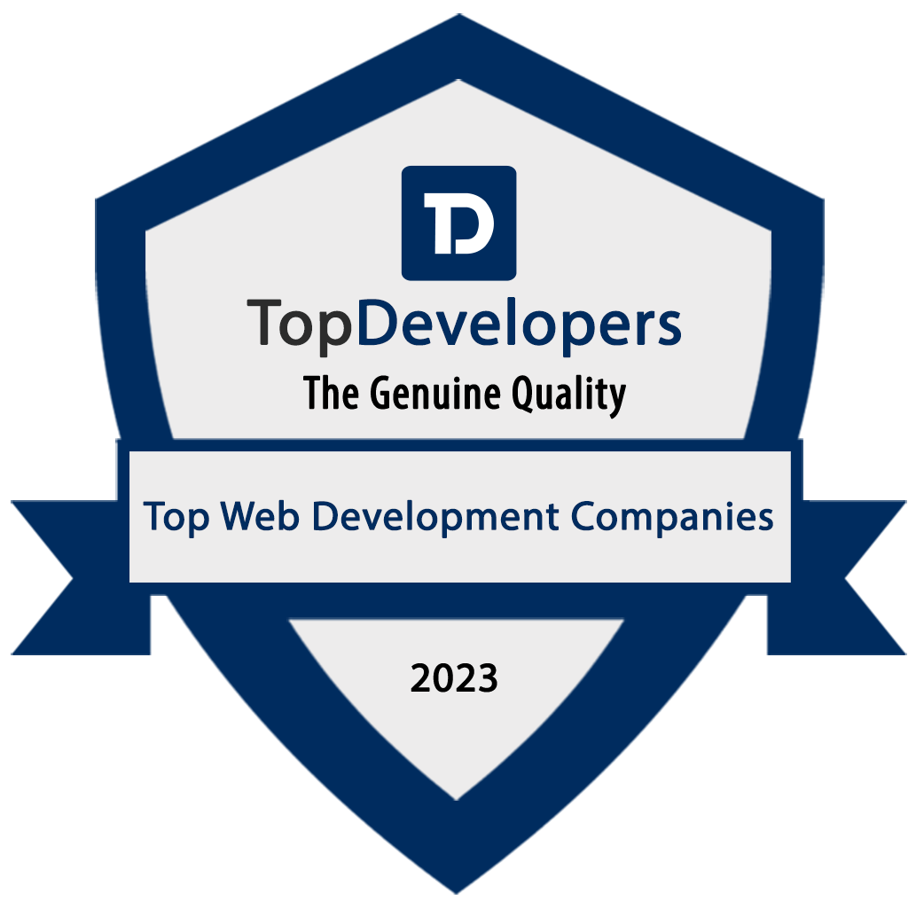 Top web development company award 2023