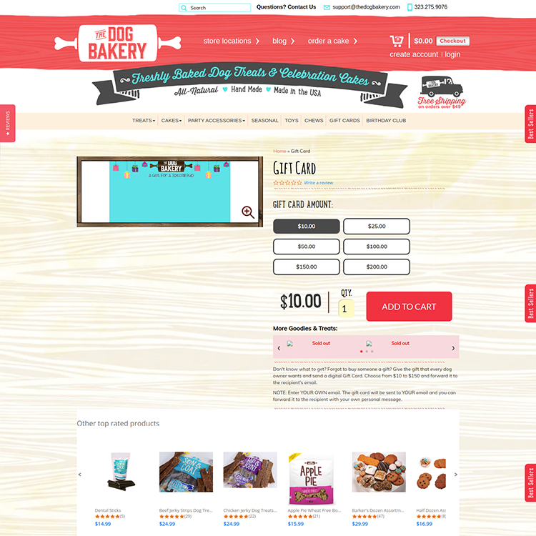 dog-bakery Portfolio