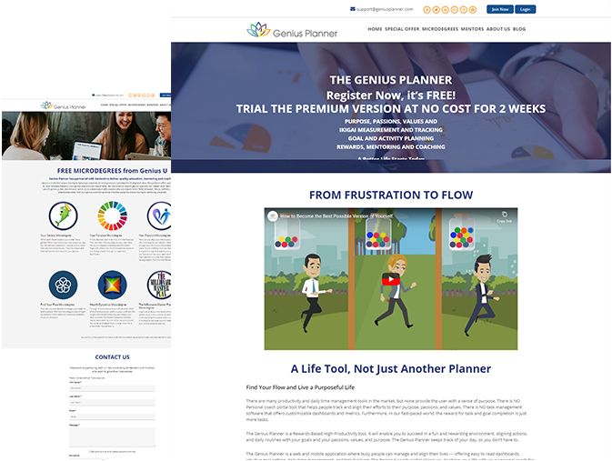 Geniusplanner portfolio