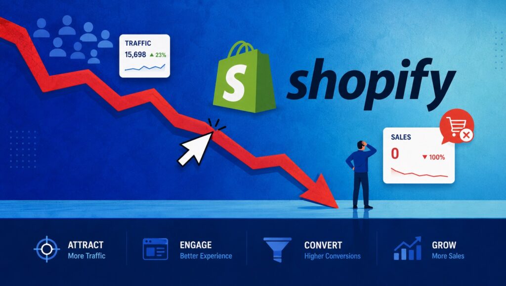 Shopify Store Gets Traffic But Not Sales