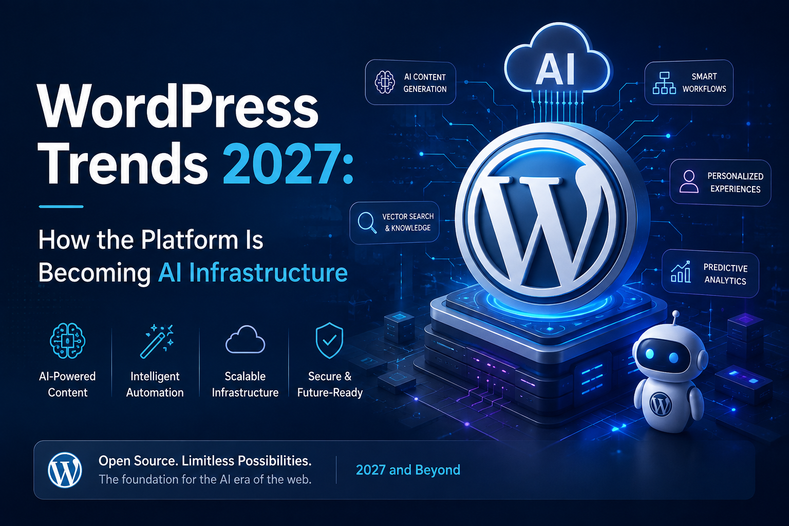 WordPress Trends 2027: How the Platform Is Becoming AI Infrastructure