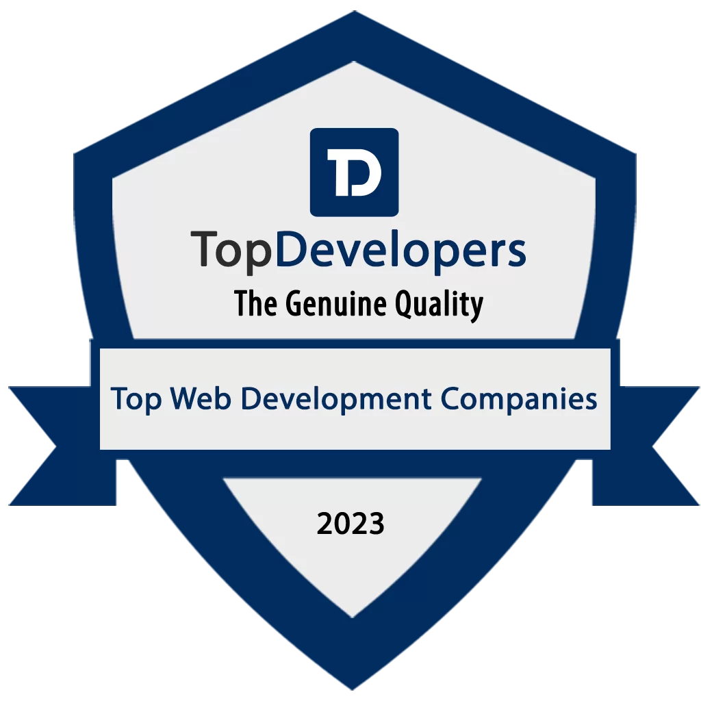 Top web development company award 2023